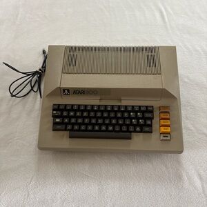 Vintage Atari 800 Computer Gaming Console UNTESTED No Power Supply